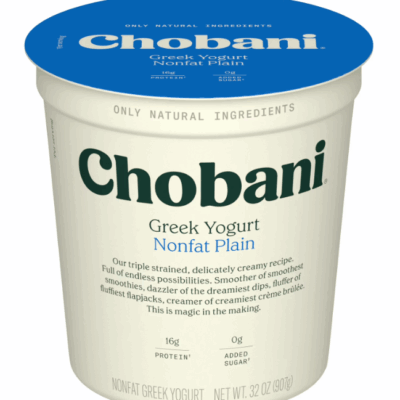 chobani greek yogurt