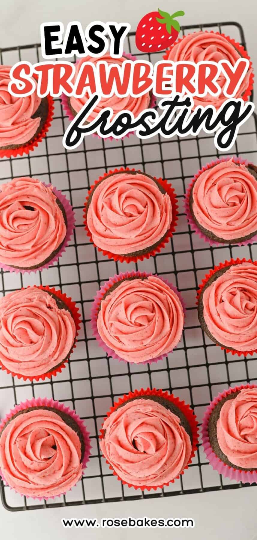 strawberry frosting