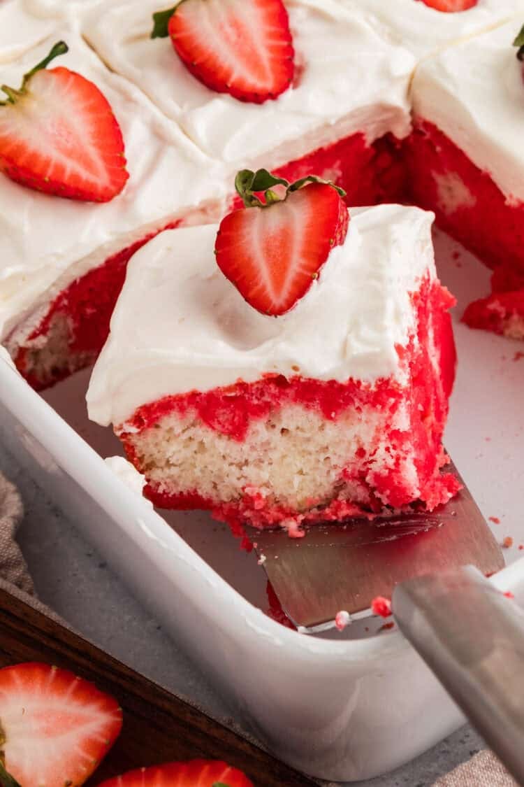 Strawberry Poke Cake
