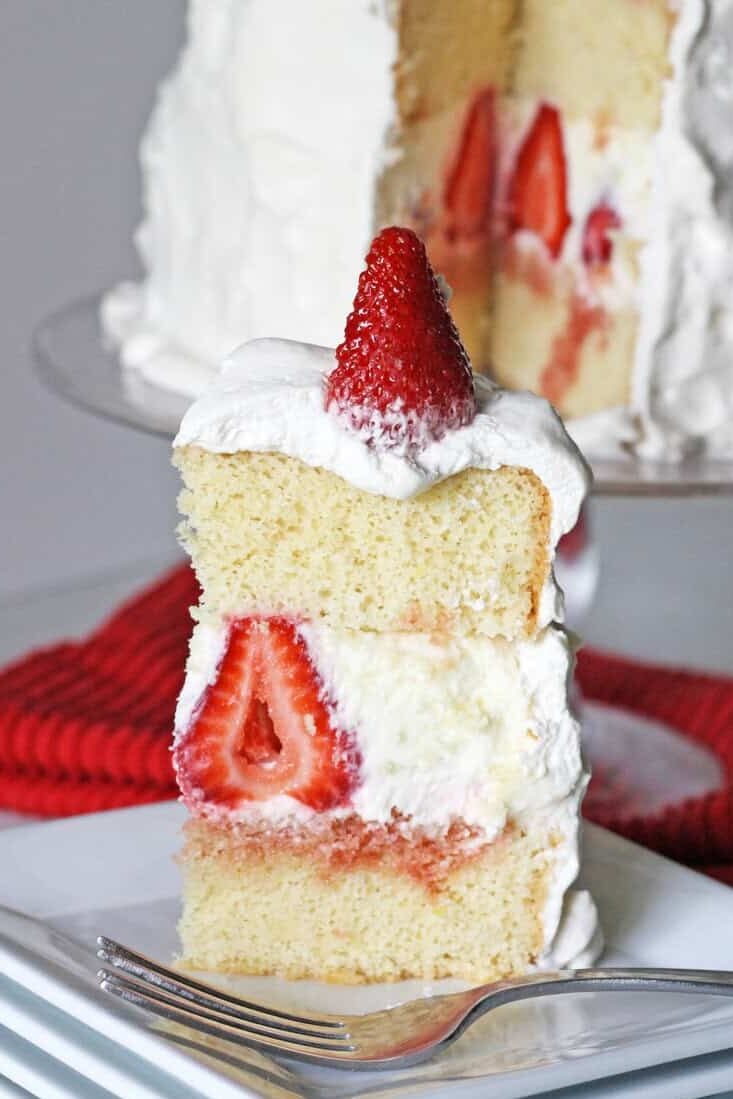 strawberry shortcake cake