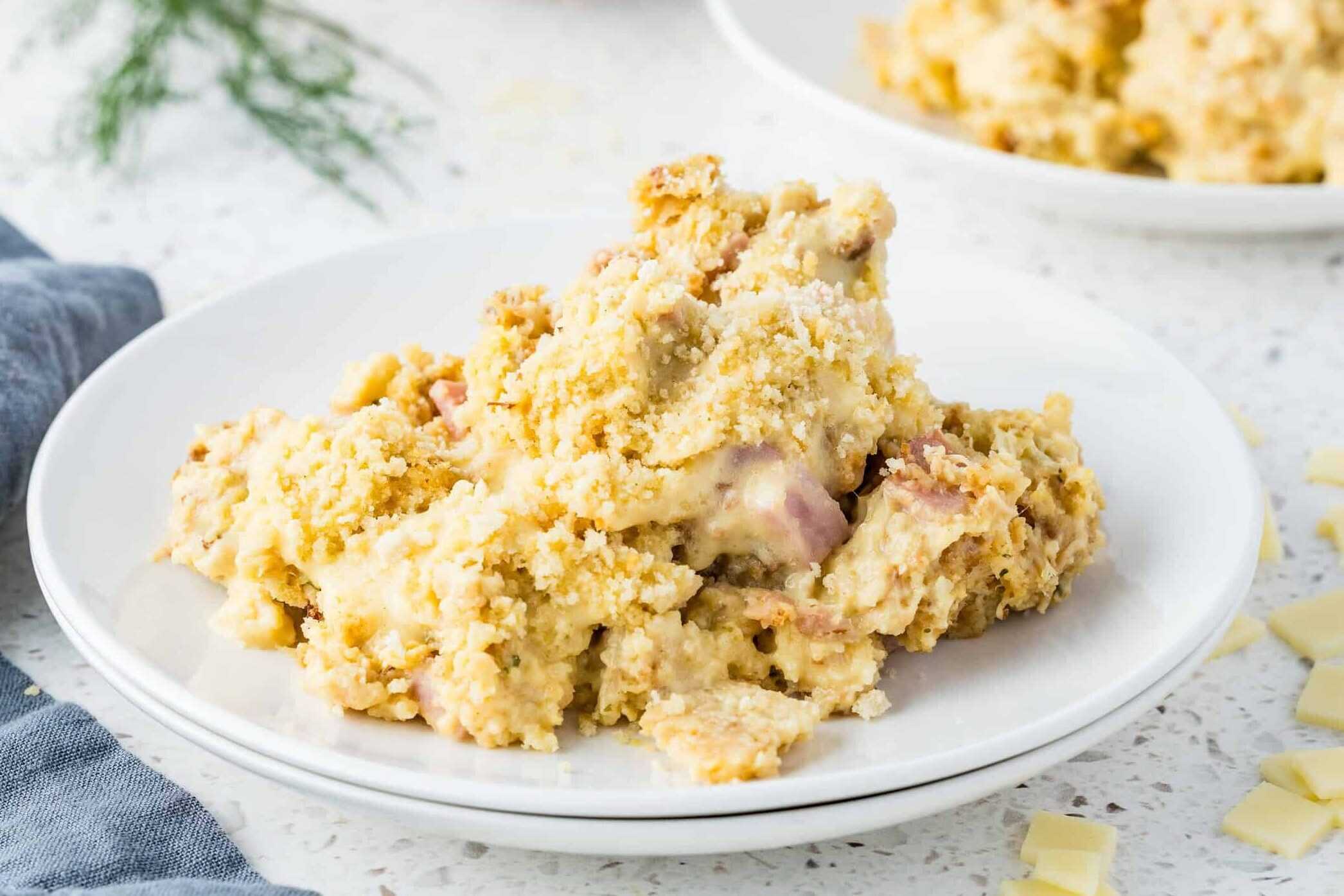 chicken cordon bleu casserole
