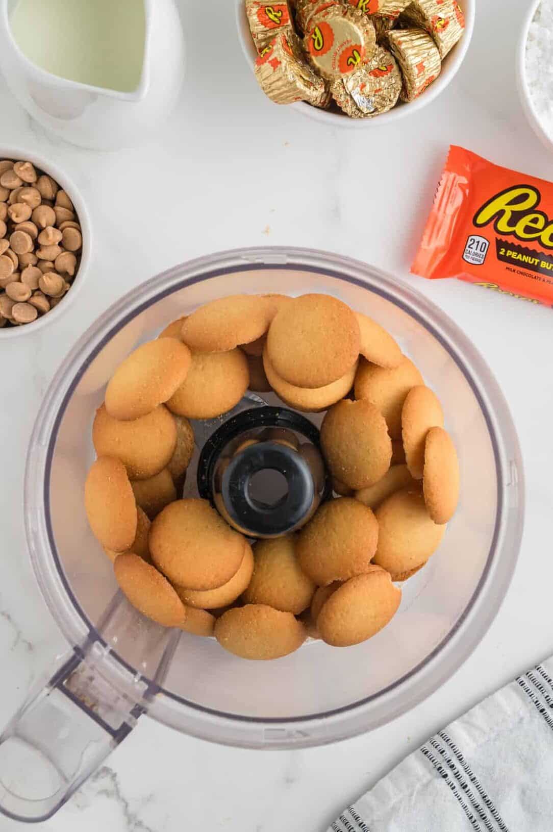 vanilla wafers in food processor