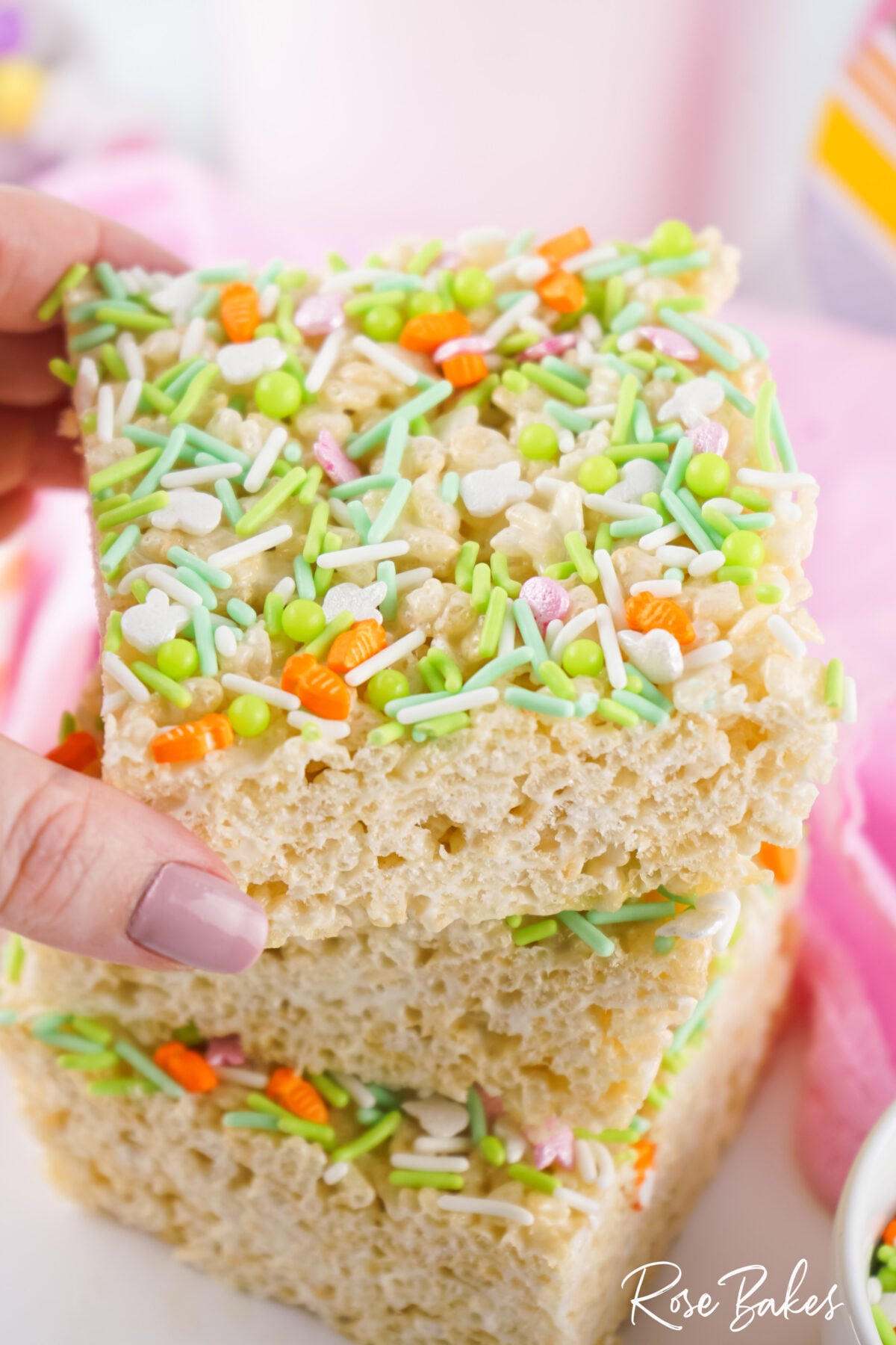 easter rice krispie treats