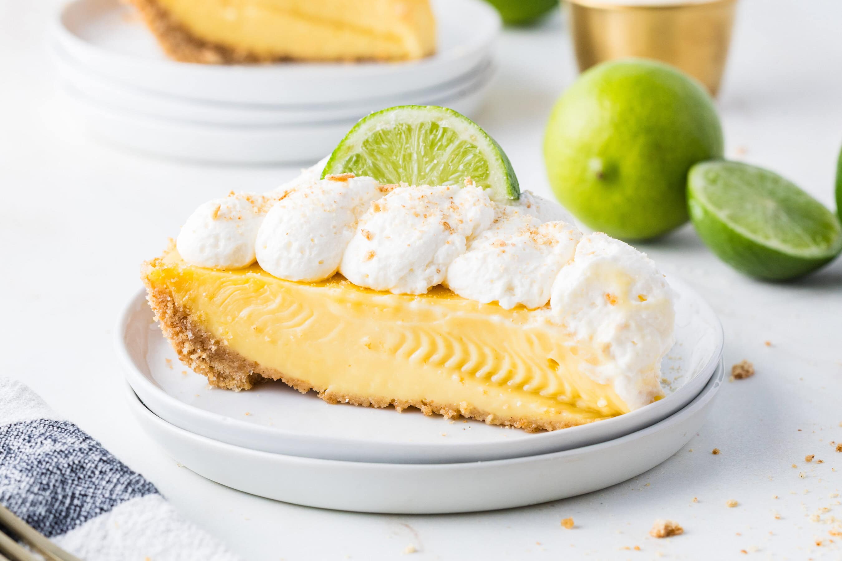 key lime pie slice