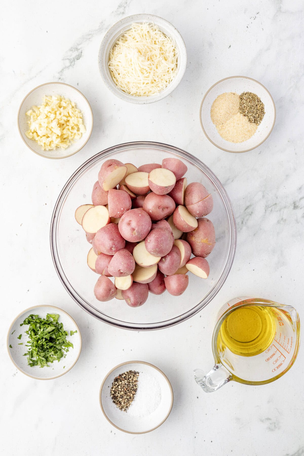 Garlic Parmesan Potatoes ingredients