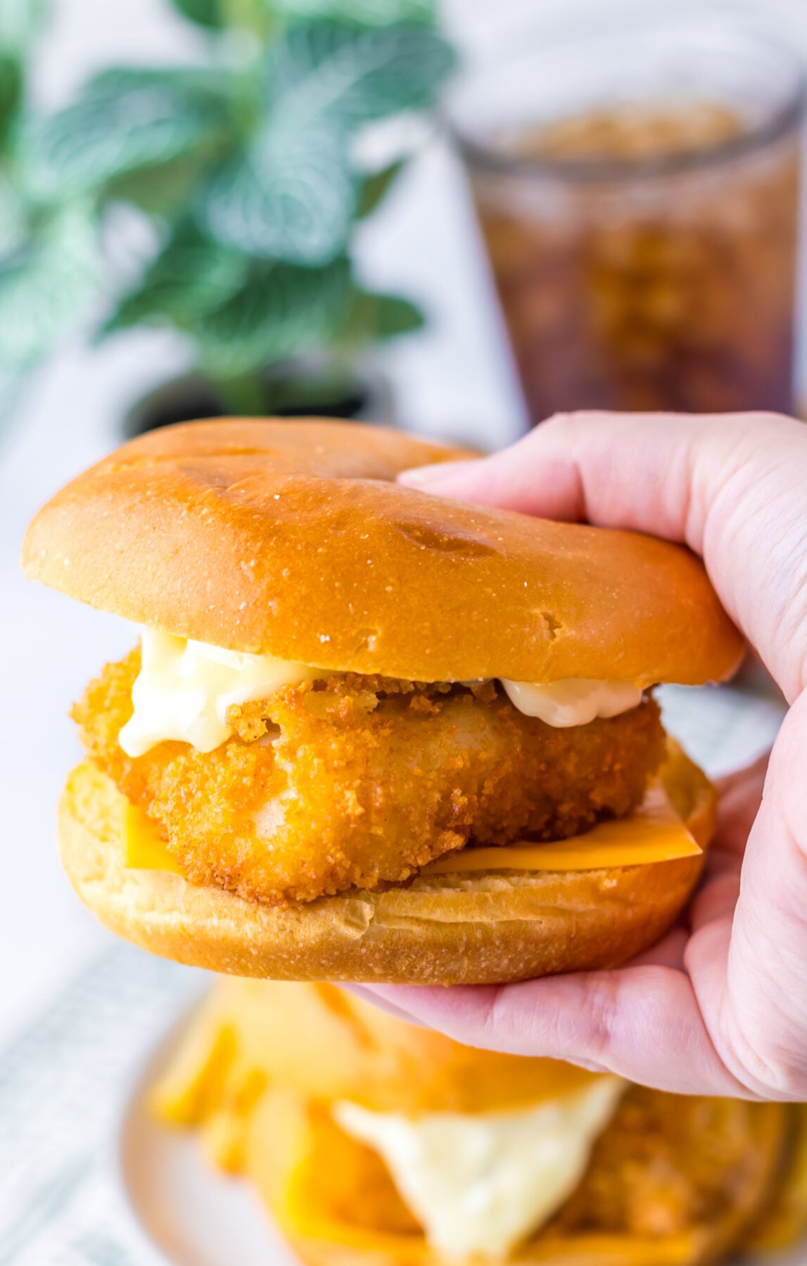 copycat Mcdonalds Filet O Fish sandwich