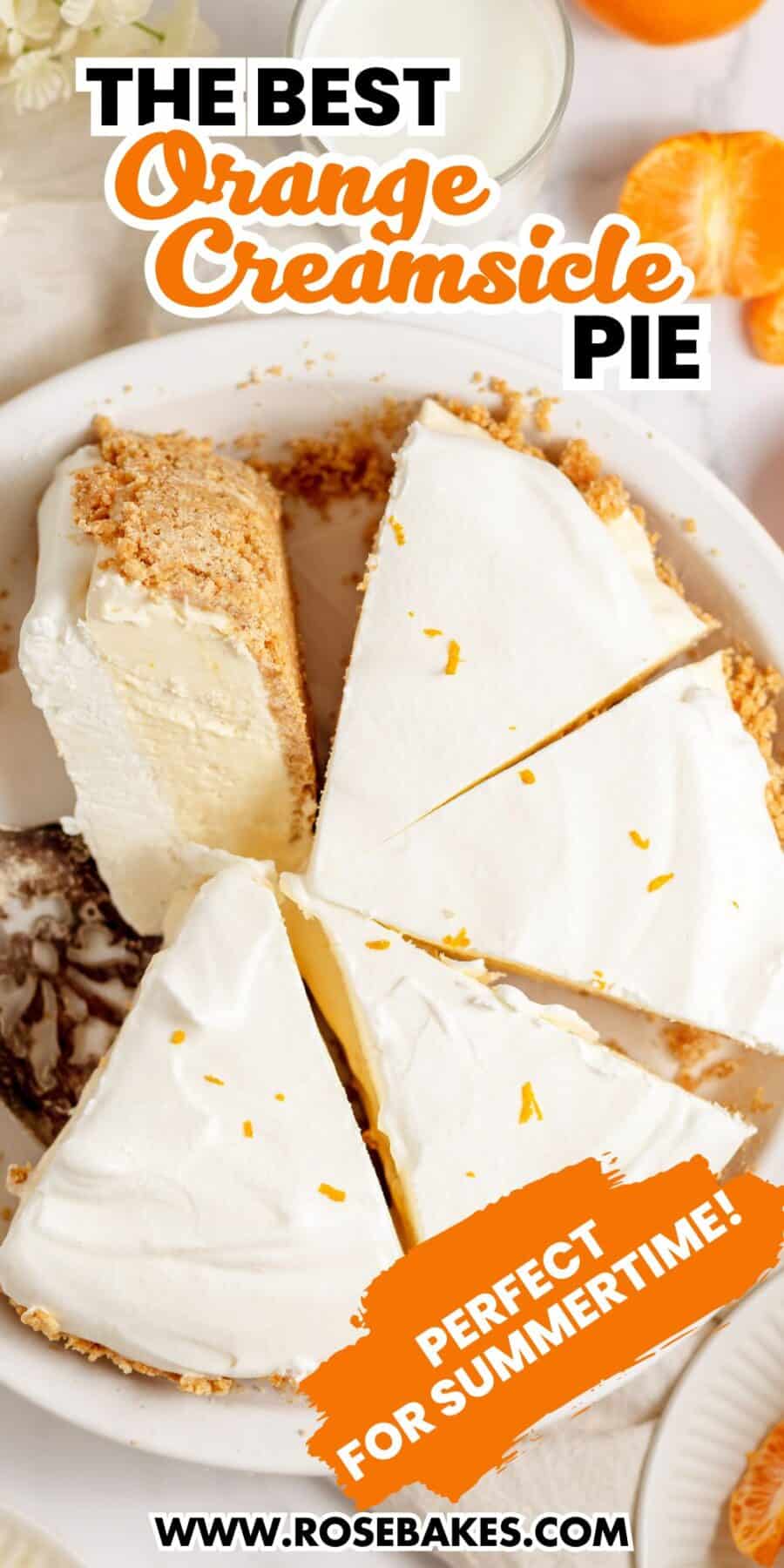 orange creamsicle pie