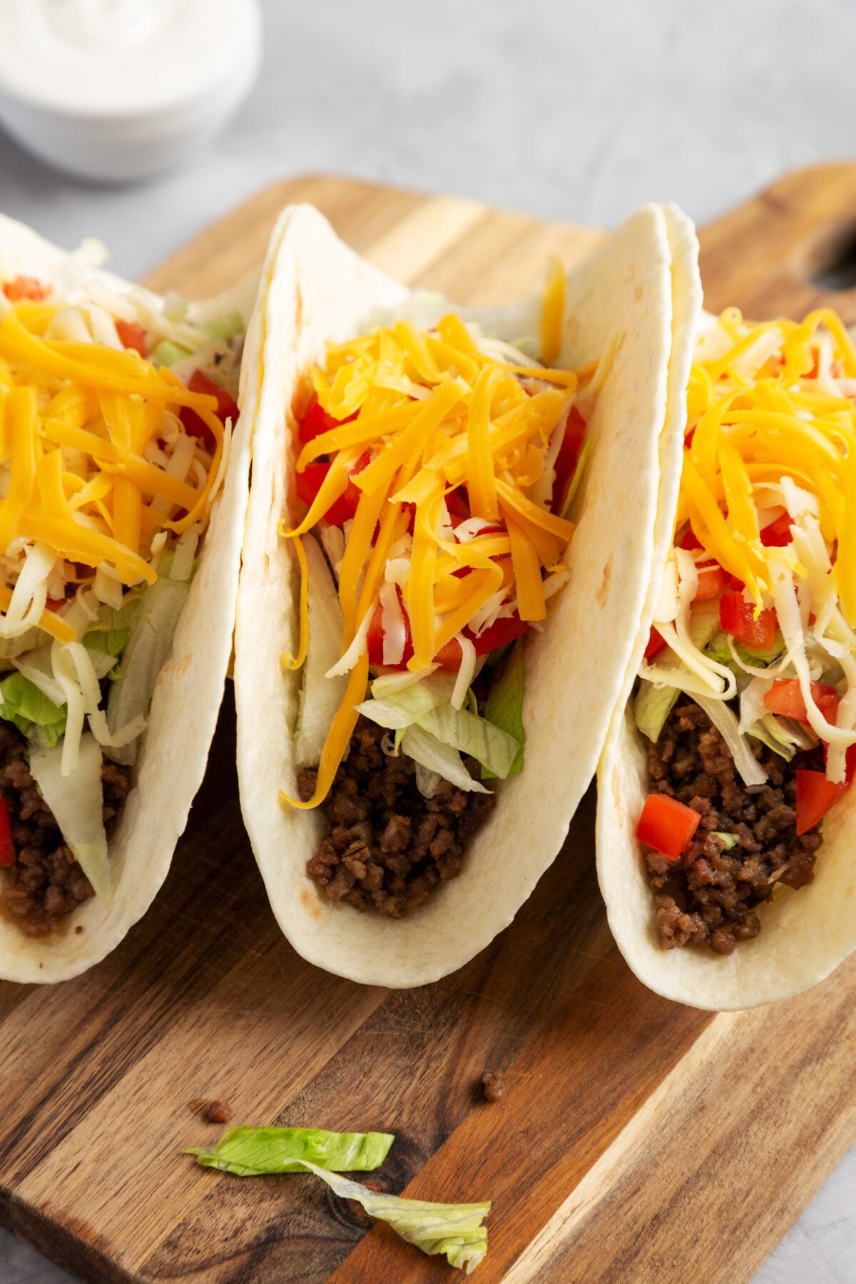 ground beef tacos