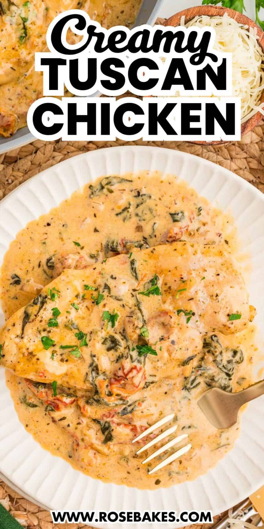 creamy tuscan chicken