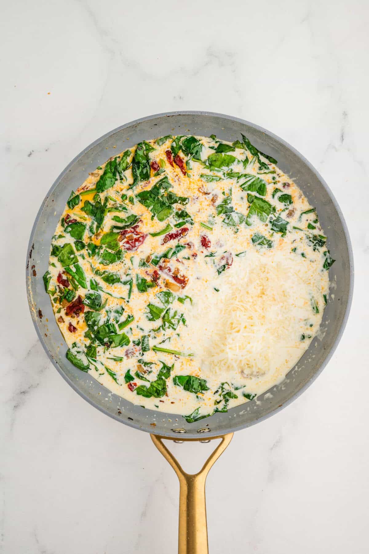 sauce made in skillet