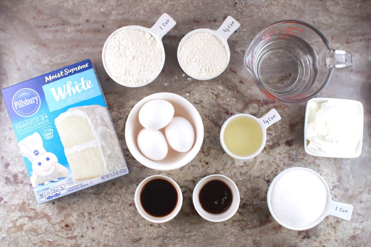 doctored cake mix recipe ingredients