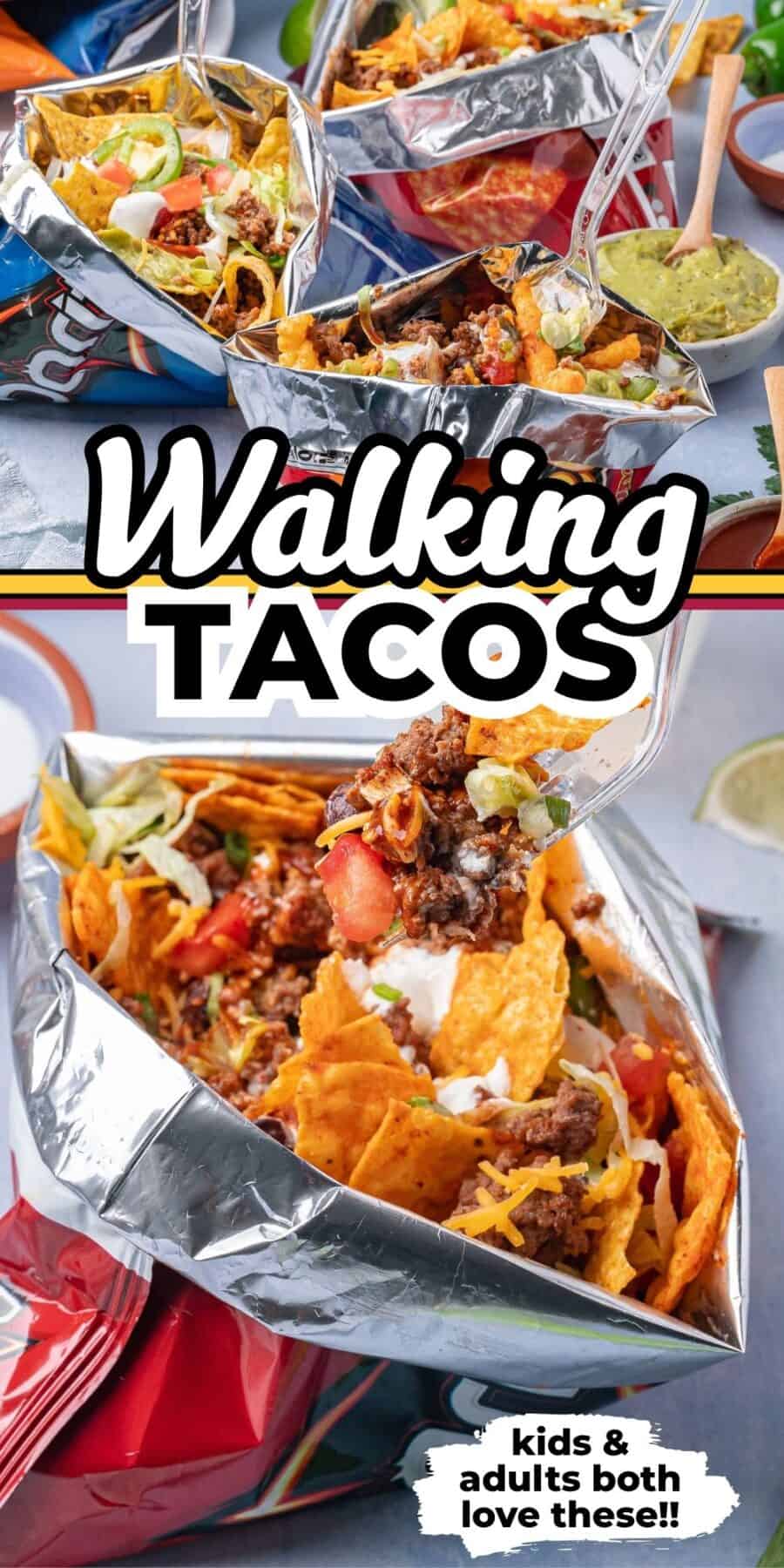 walking tacos