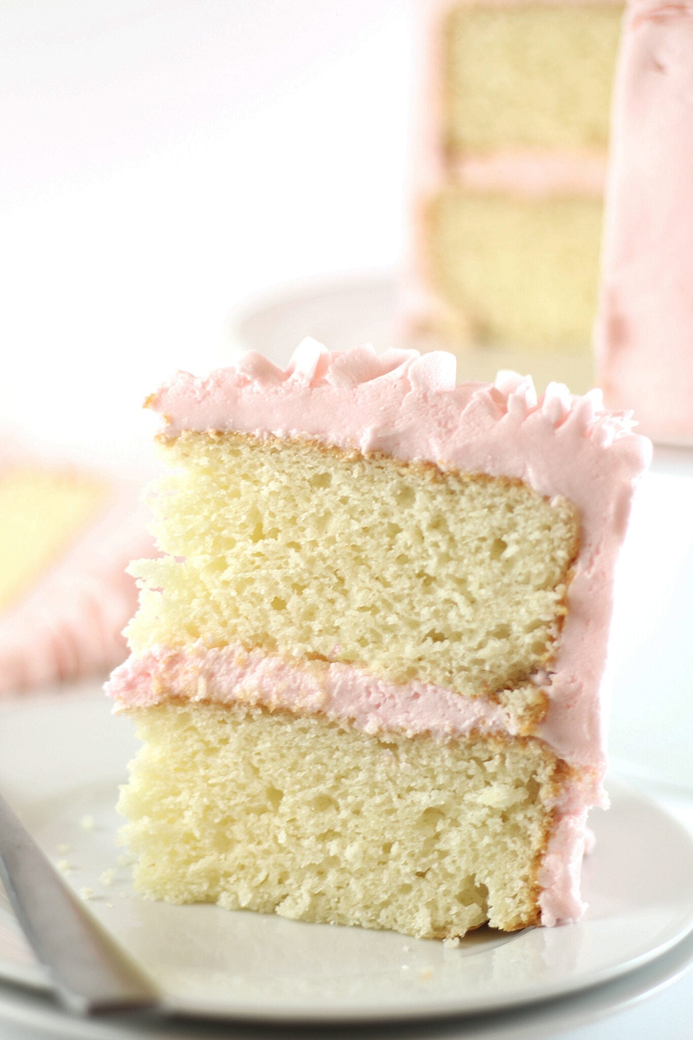 White Almond Sour Cream Cake Recipe (The Best WASC or Wedding Cake)