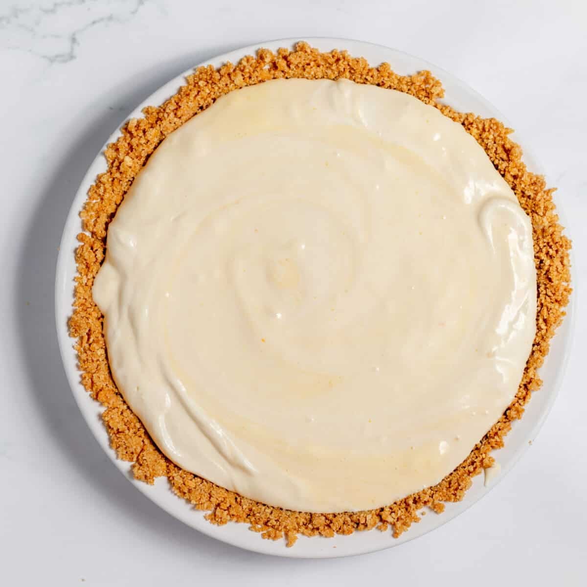 orange cream pie