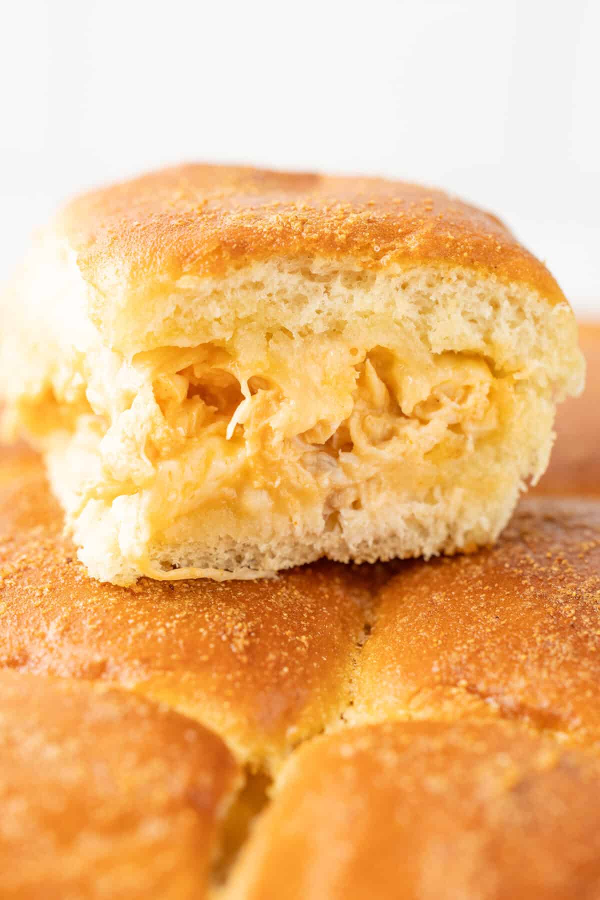 buffalo chicken sliders