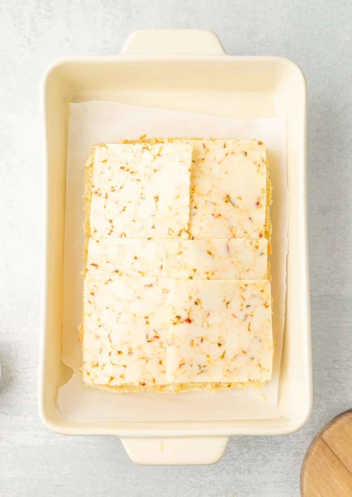 more cheese on top of the chicken