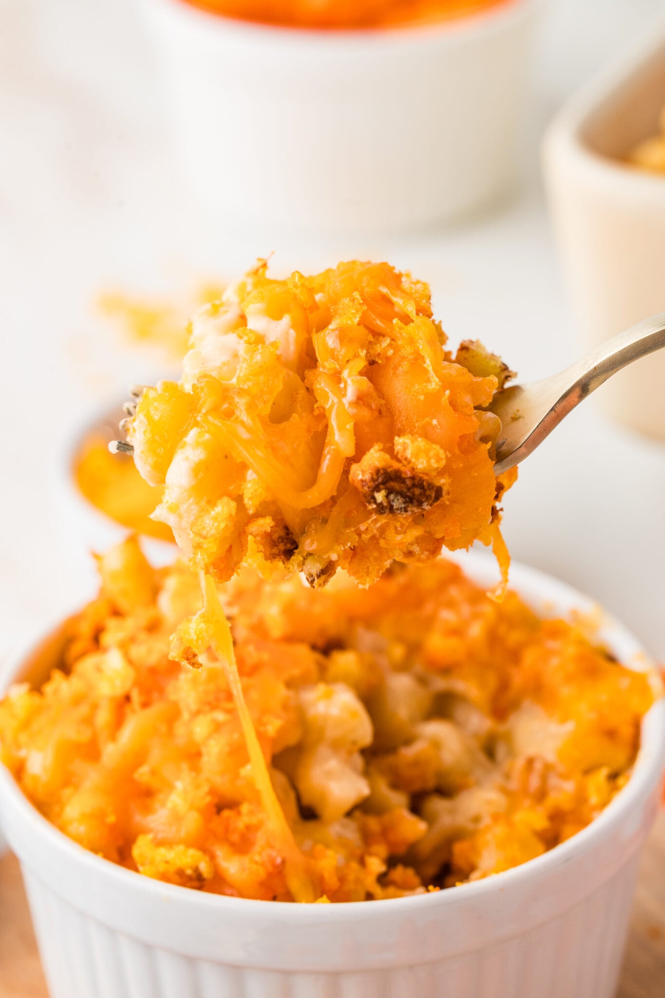 Crunchy Cheetos Mac and Cheese