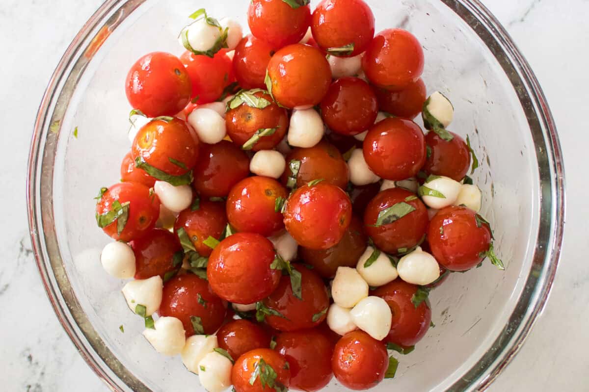 tomato mozzarella salad