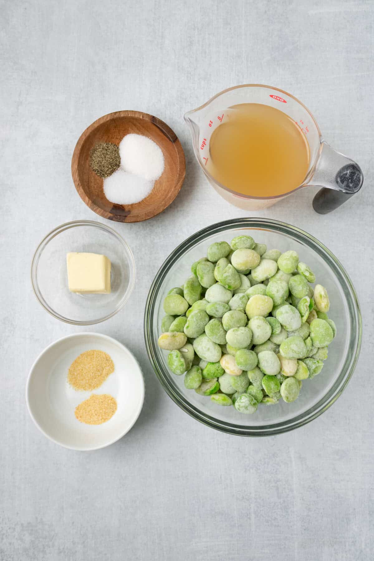 ingredients for butter beans