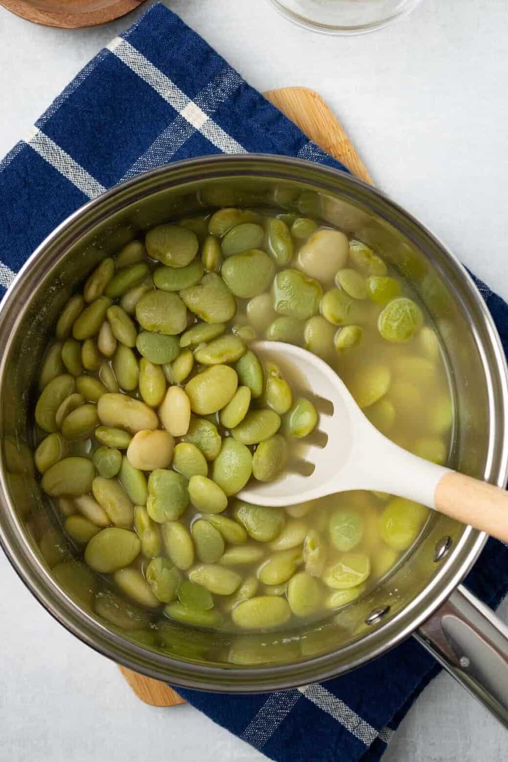 cooked butter beans