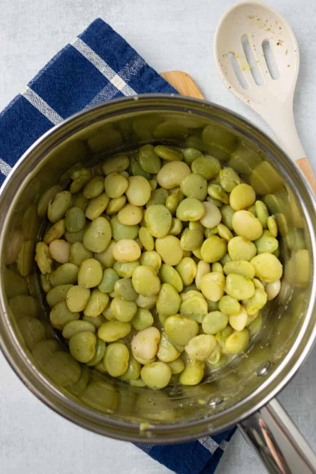 finished southern butter beans