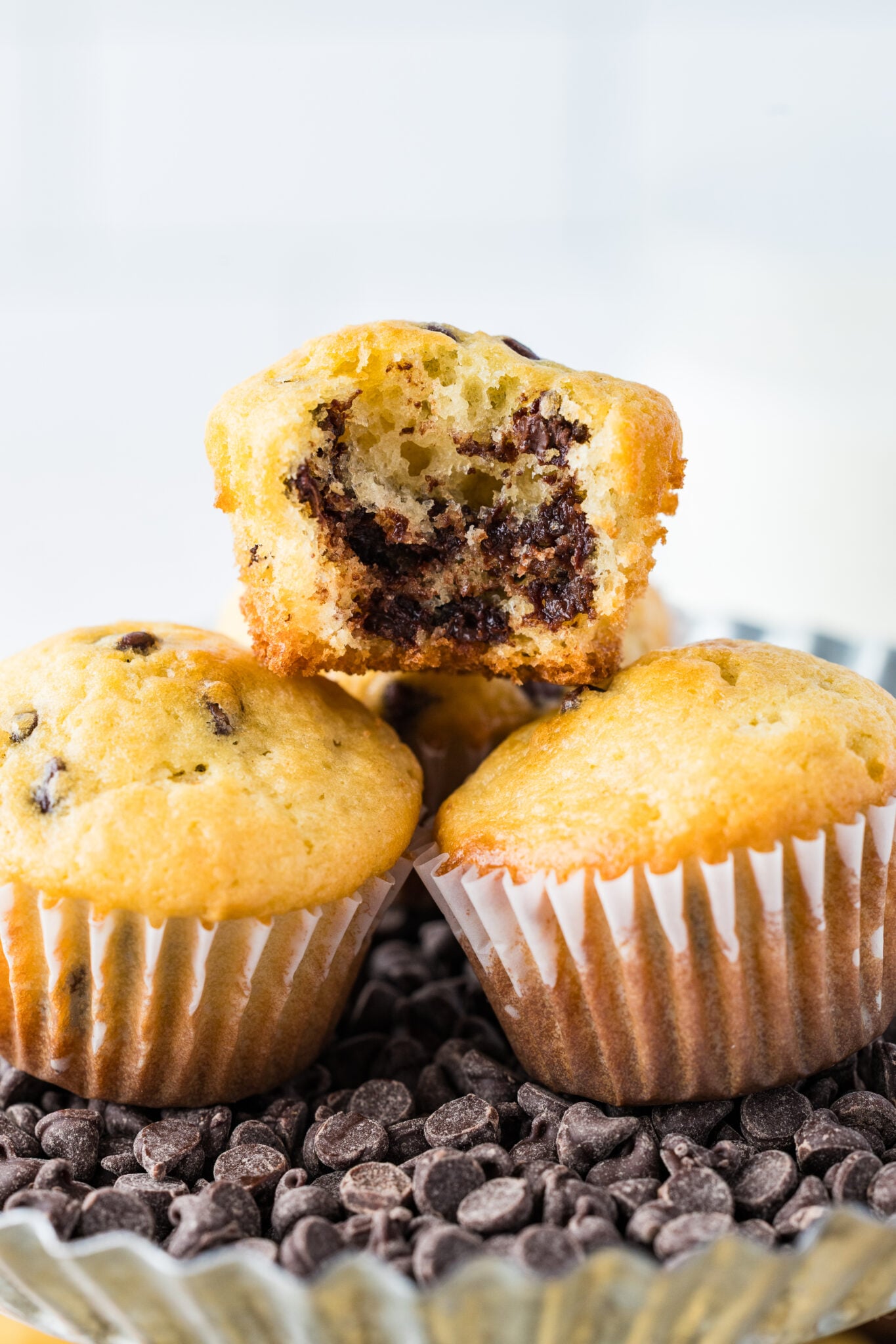 Mini Chocolate Chip Muffins (Copycat Little Bites)