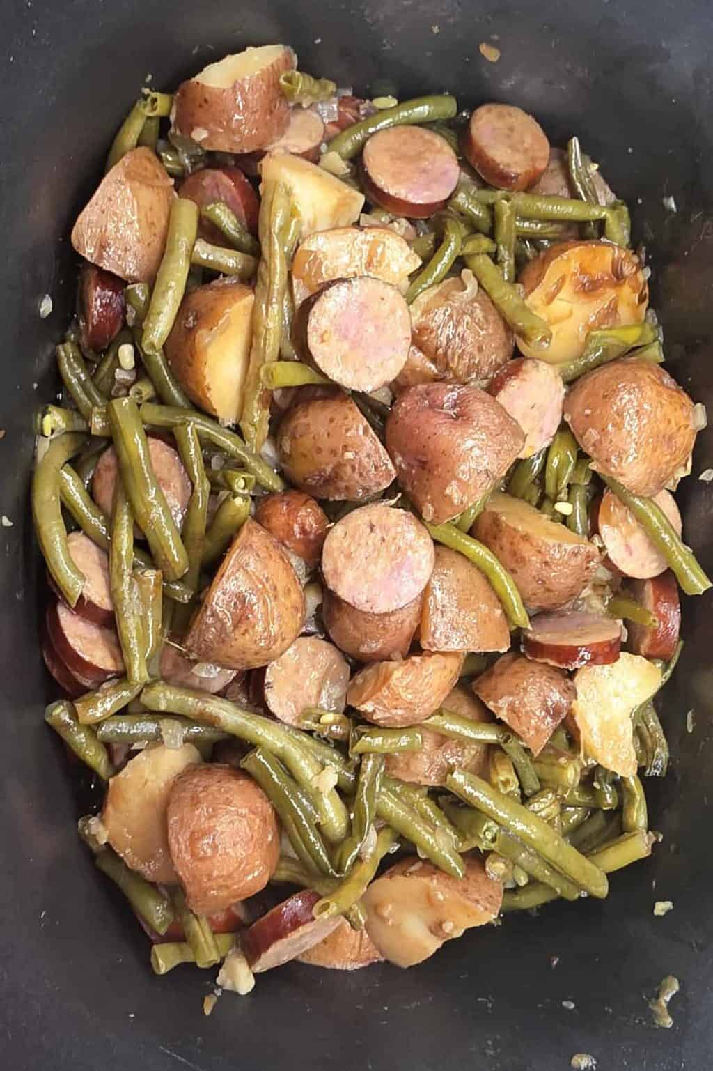swamp potatoes in crockpot