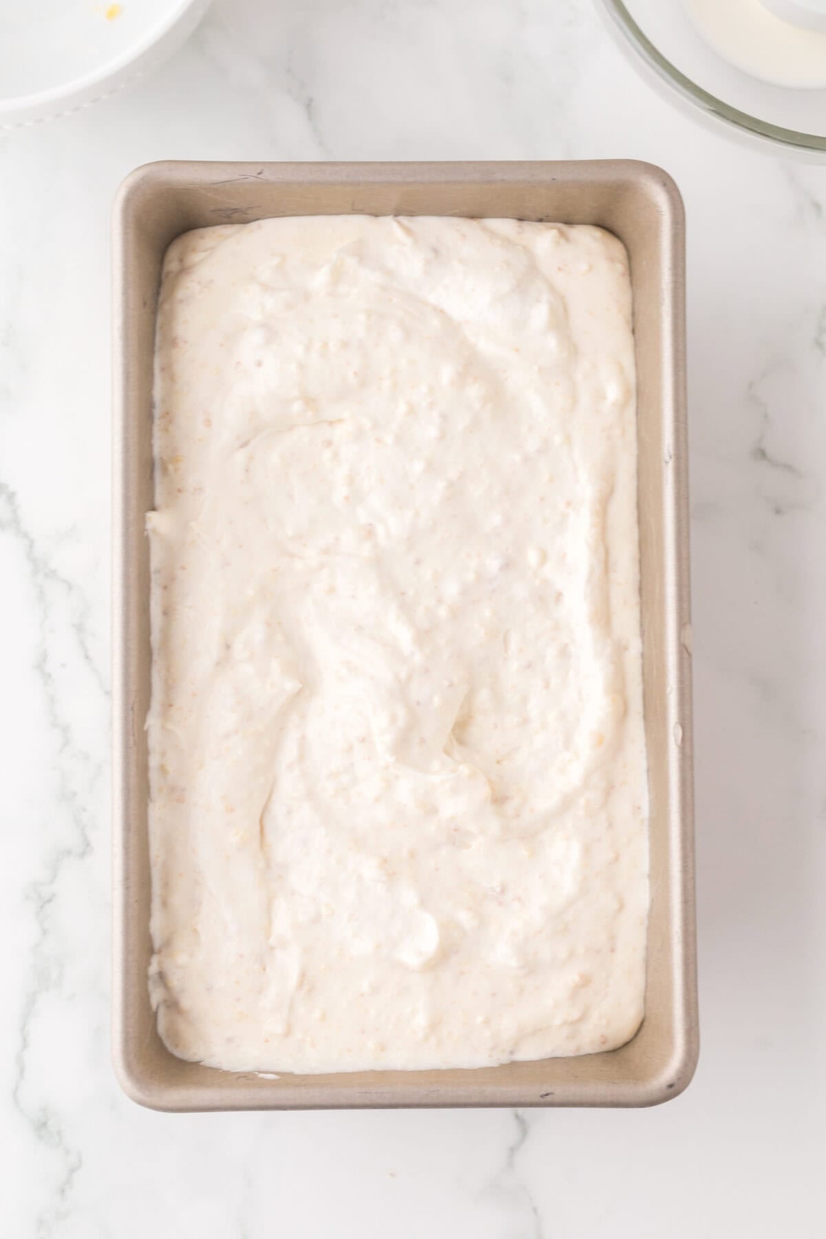 no churn ice cream in a loaf pan