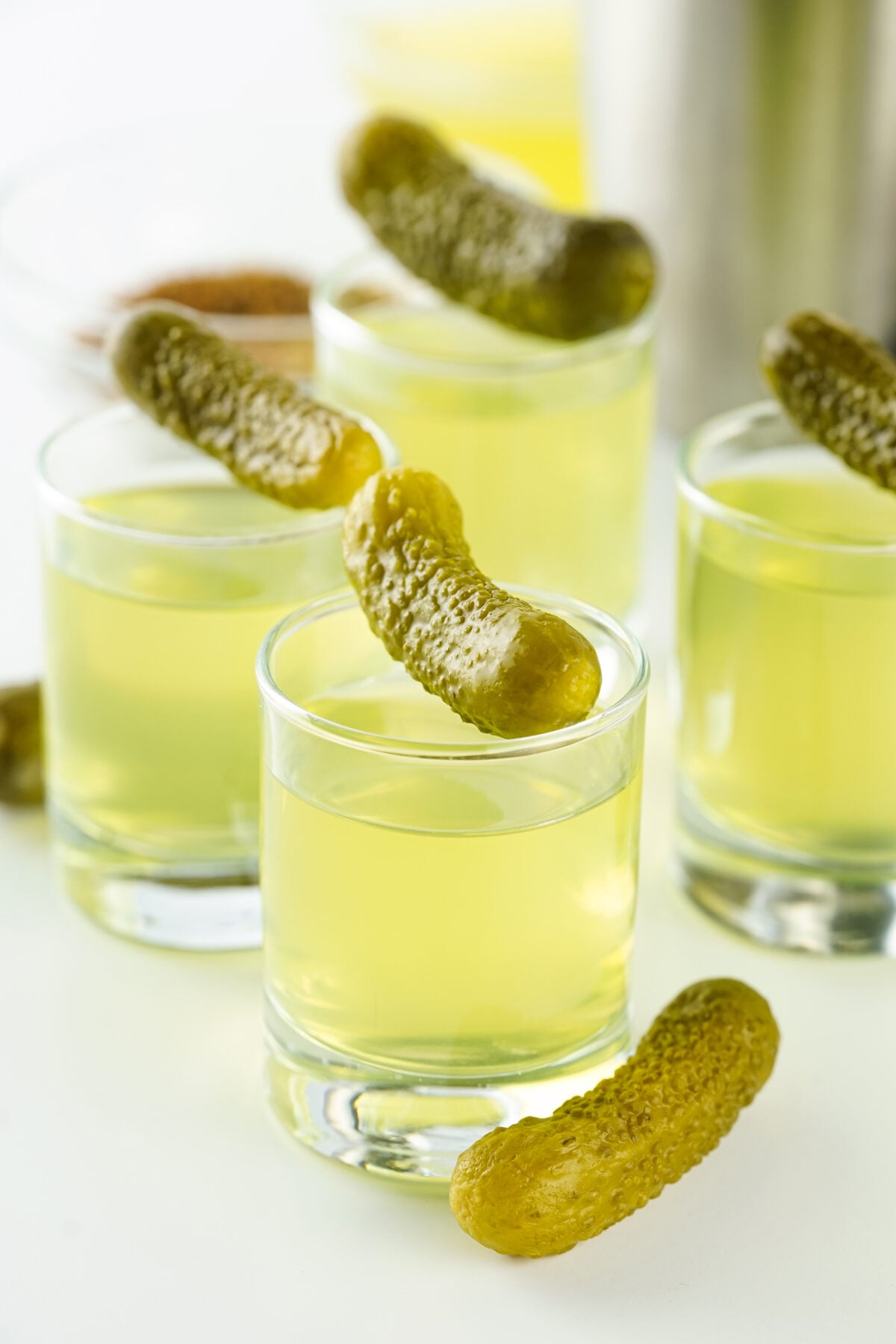Dill Pickle Shots Recipe with Vodka (Just 2 Ingredients!)