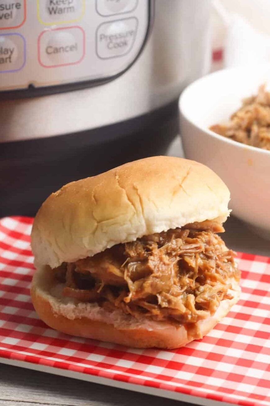 pulled pork sandwich