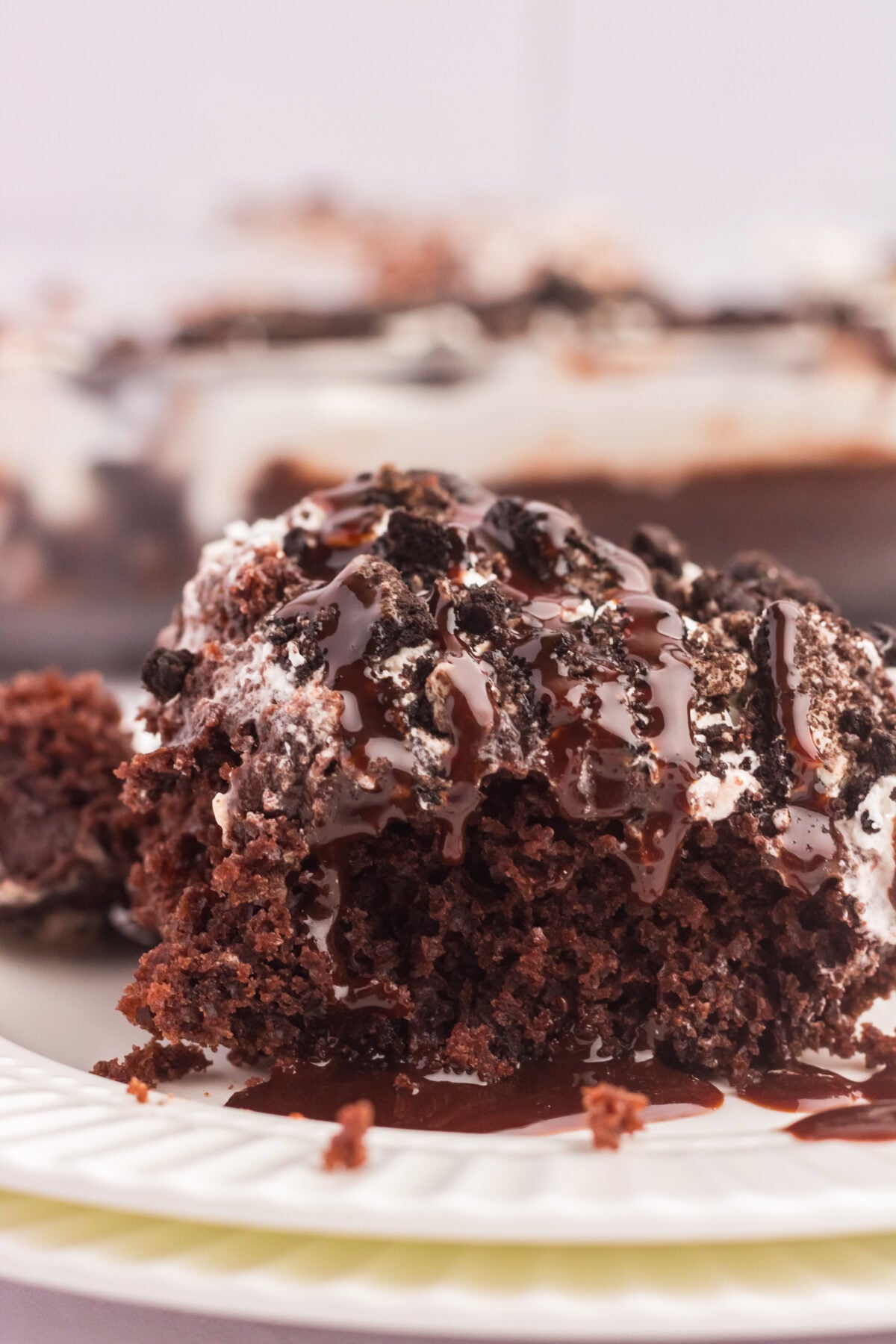 oreo poke cake