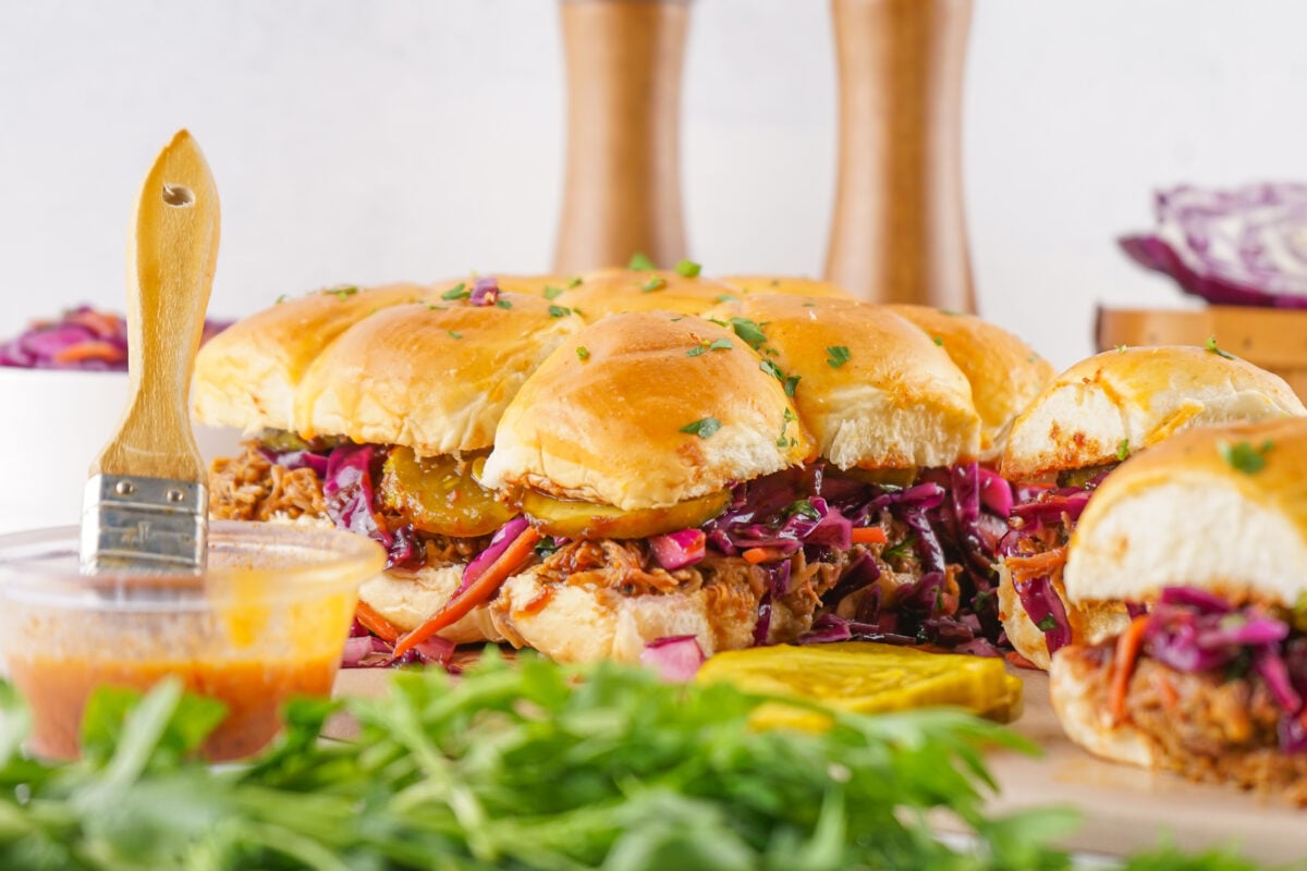pulled pork sliders