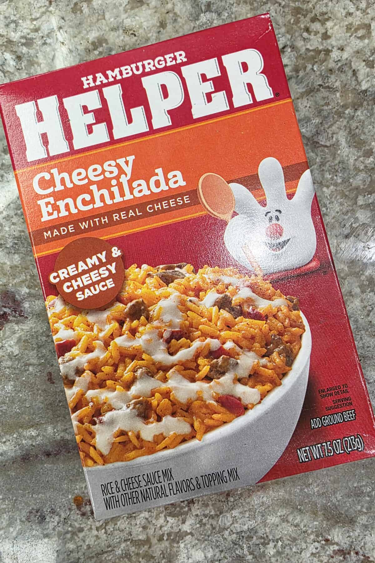 hamburger helper cheesy enchilada