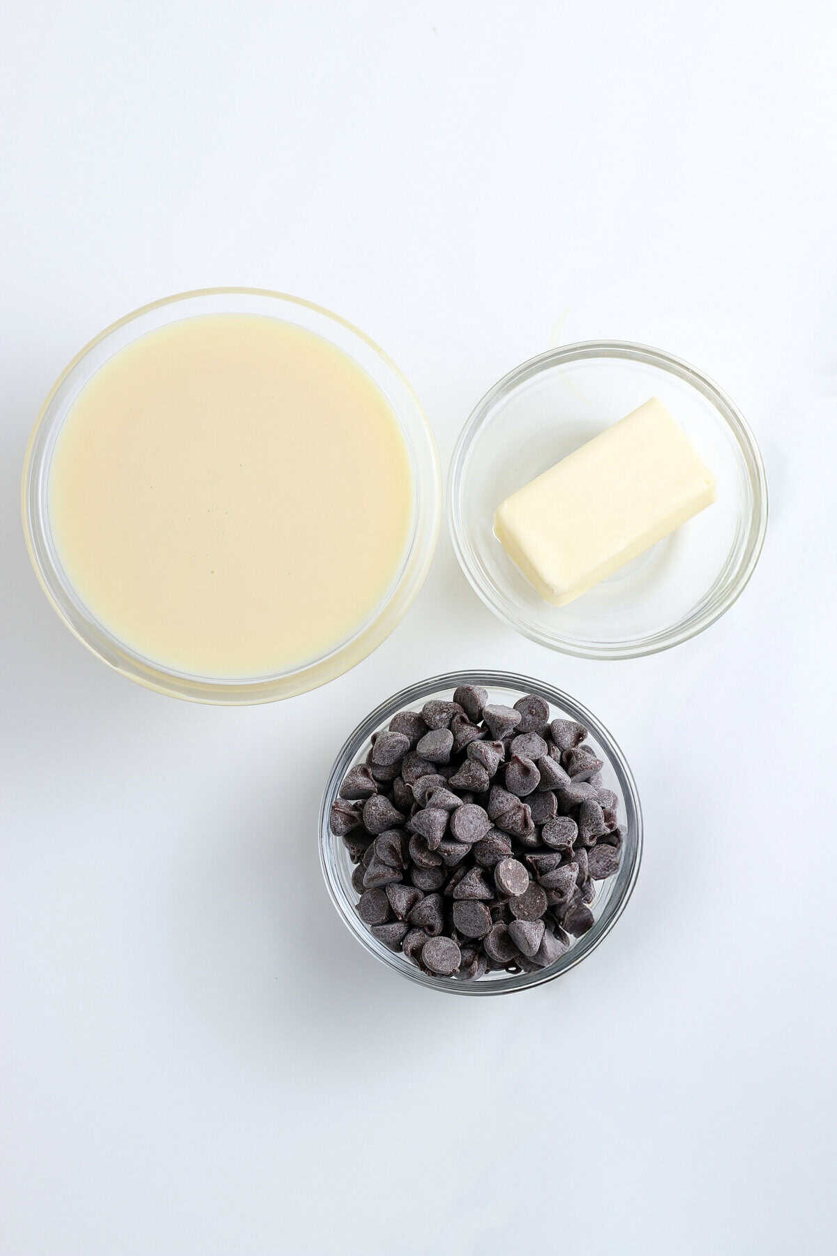 Ingredients for Hot Fudge Sauce