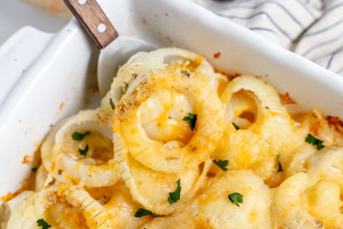 tennessee onions in a casserole dish