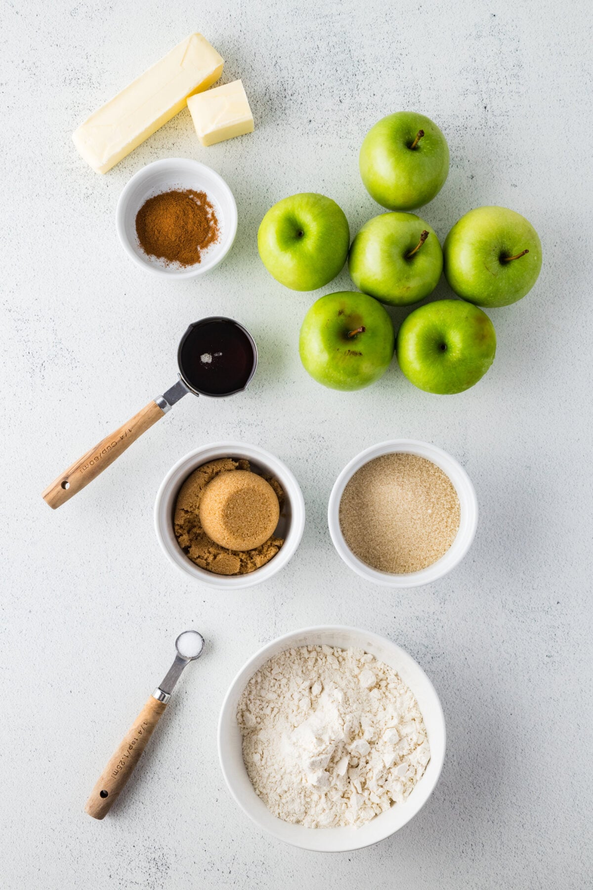 ingredients for apple crisp without oats