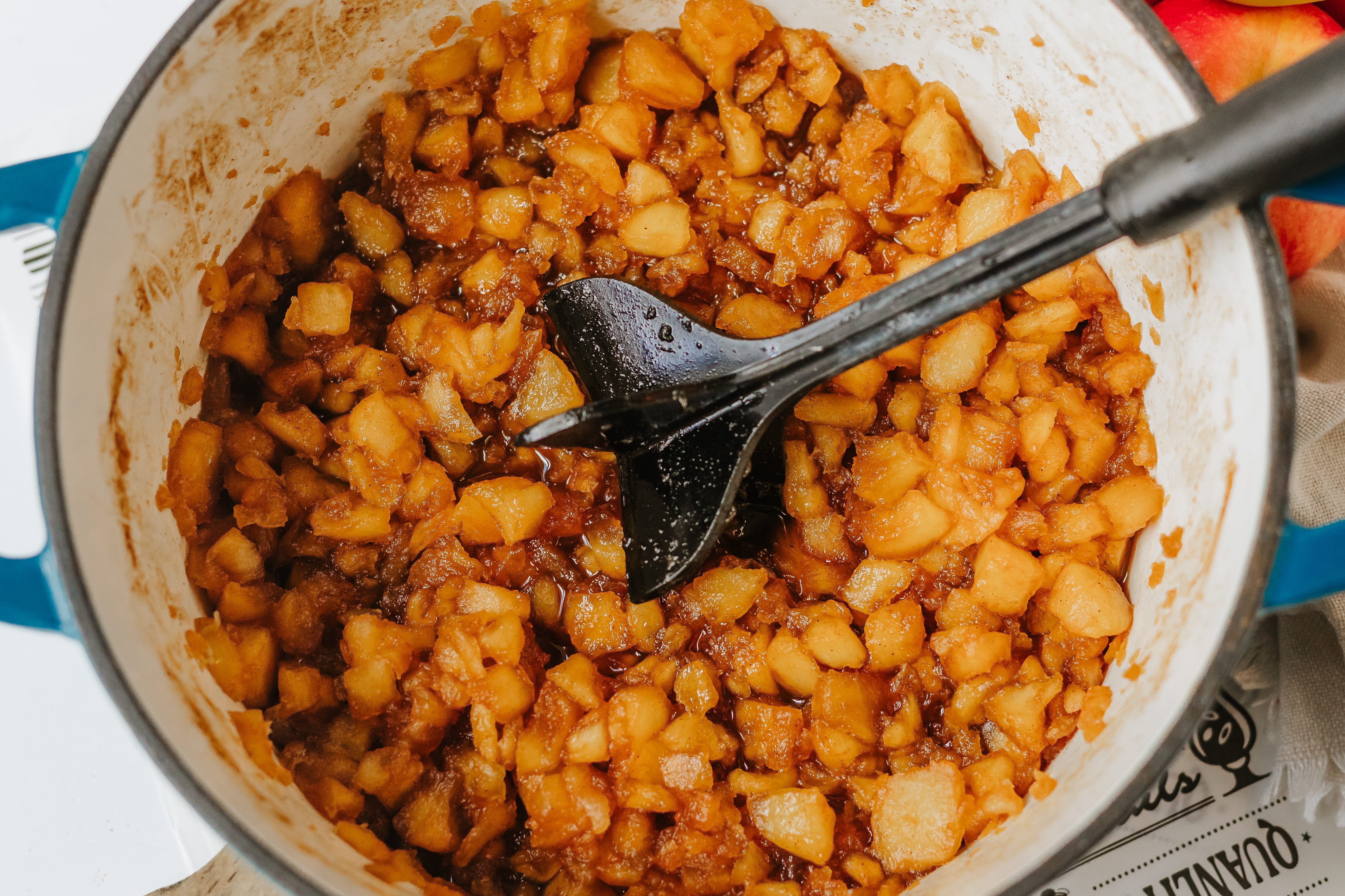 apple pie filling cooking