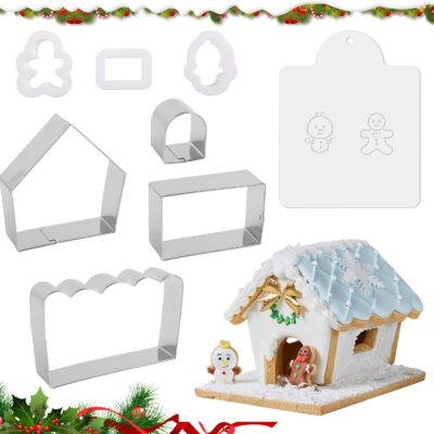 Gingerbread House Cookie Cutters