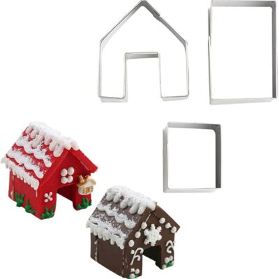 Mini Gingerbread House Cutters