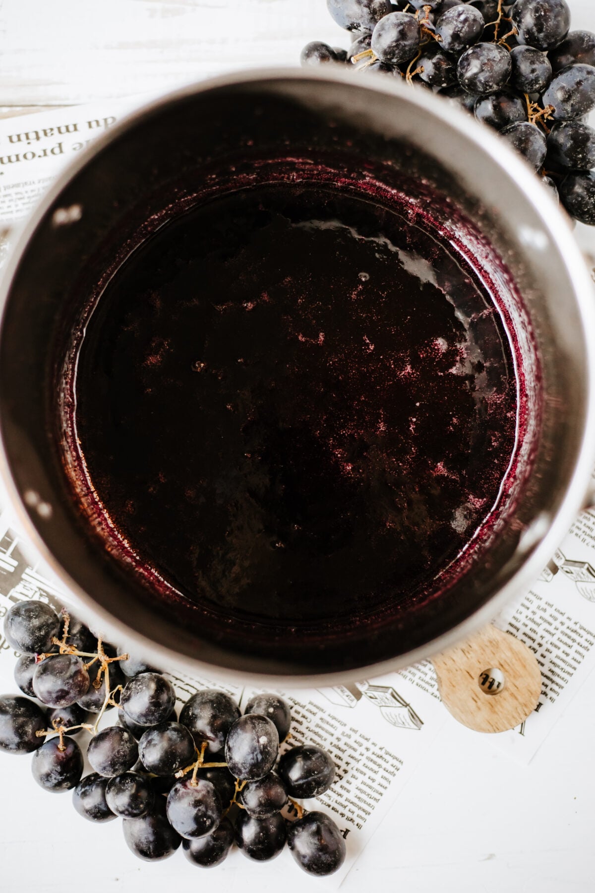 boiling grape jelly