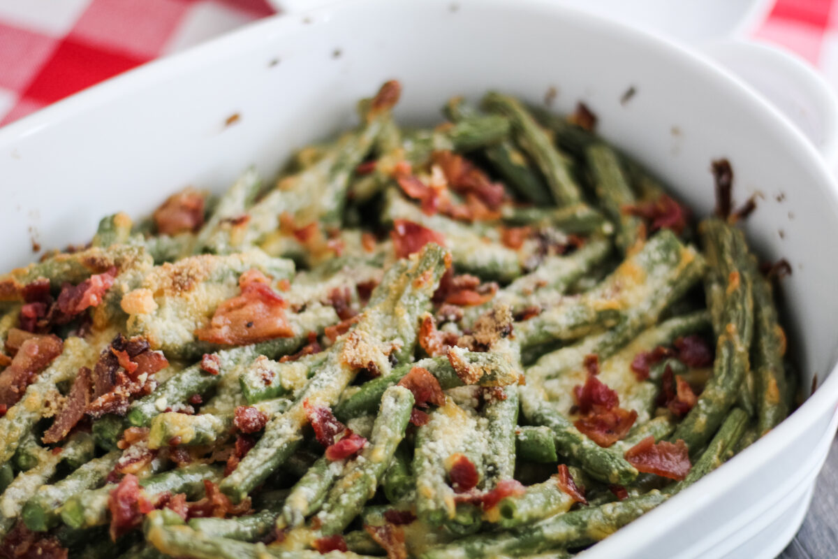 keto green beans casserole