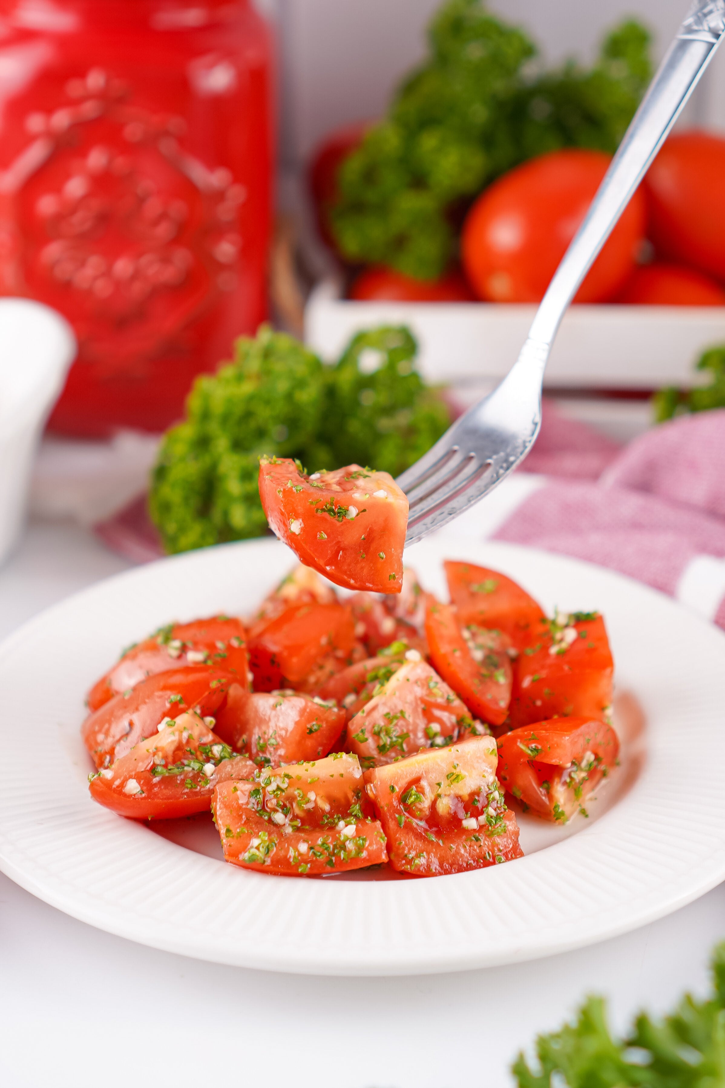 marinated tomatoes