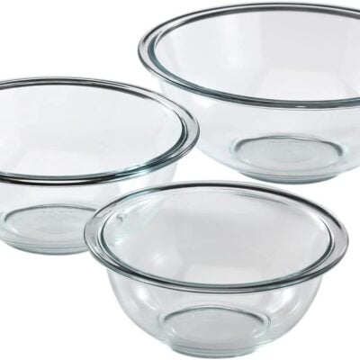 clear mixing bowls