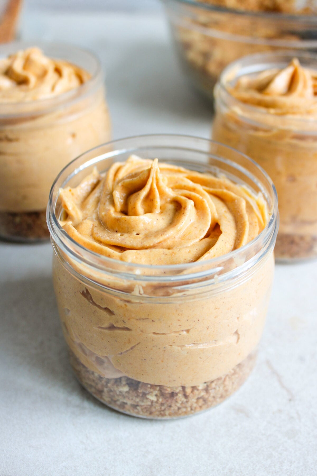 no bake pumpkin cheesecake cups