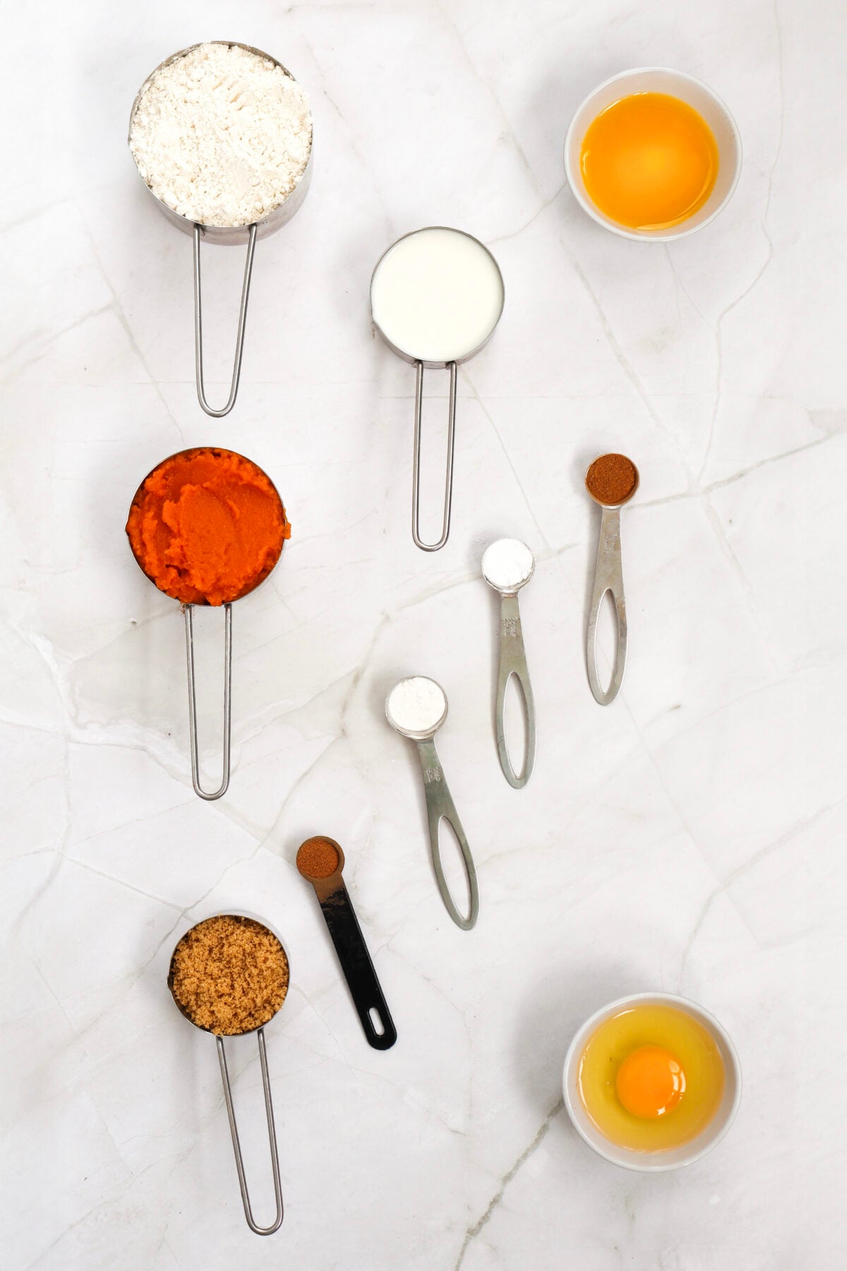 ingredients for pumpkin pancakes