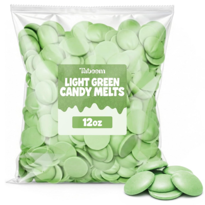 light green candy melts