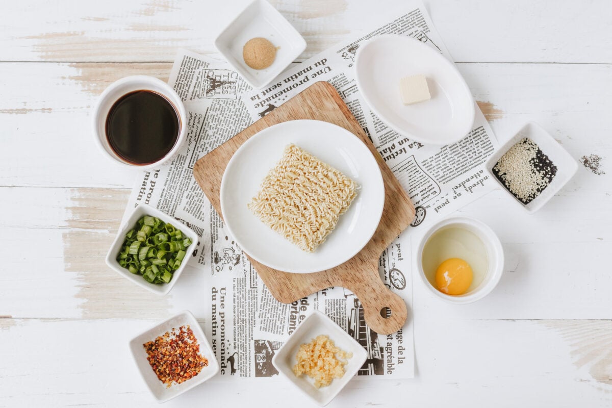ingredients for tiktok viral ramen