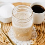 homemade brown sugar coffee creamer