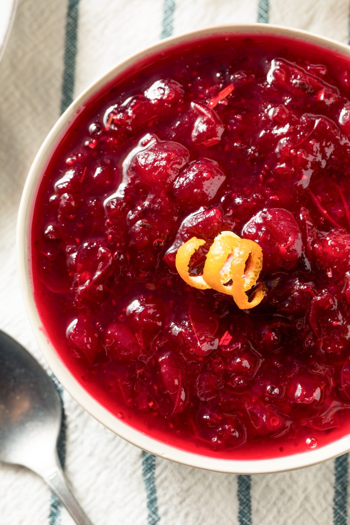 homemade cranberry sauce