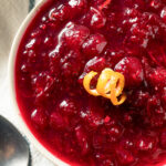 homemade cranberry sauce